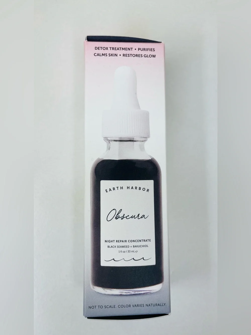 New OBSCURA Detoxifying Reset Ampoule by Earth Harbor 30 ml